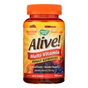 Nature’s Way – Alive! Multi-Vitamin Adult Gummies – 90 Gummies – 1131259