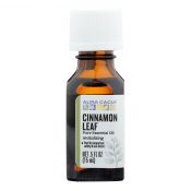 Aura Cacia – Pure Essential Oil Cinnamon Leaf – 0.5 fl oz – 0714188
